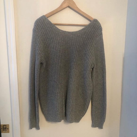 Leith Sweaters - Leith gray knit sweater